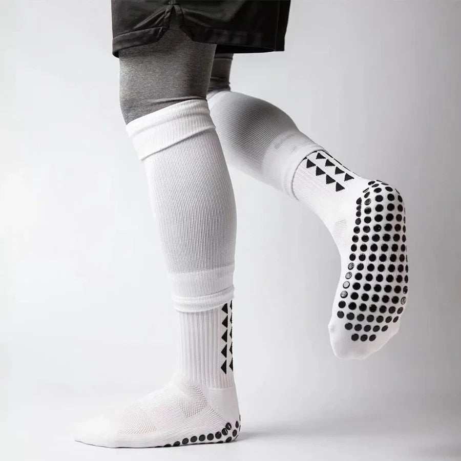 Sports Socks Anti-Slip Skid Hospital Soccer Basketball Football Grip Dots Train