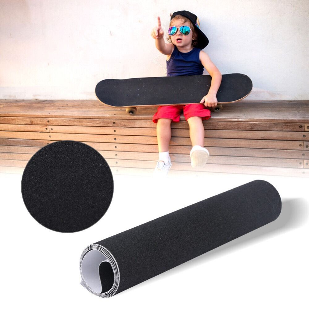 PVC Skate Scooter Longboard Deck Grip Tape Sticker Skateboard Sandpaper