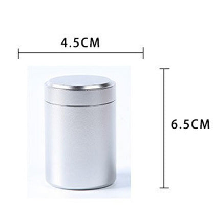 Airtight Box Mini Sealed Cans Container Round Small Aluminum Cans Candy Jar