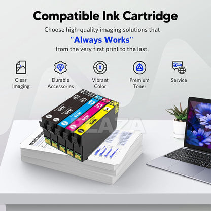 812XL 812 XL Compatible Ink Cartridges For EPSON WF3820 WF3825 WF4830 WF4835