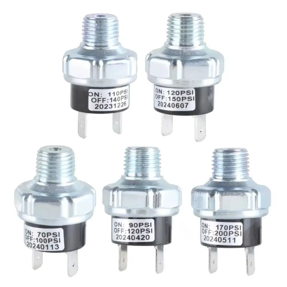 70-100 / 90-120 / 110-140 PSI Air Pressure Switch 1/4" NPT 12V 24V Compressor