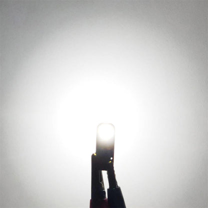 White 10x T10 168 194 6SMD White LED Light Wedge Side Corner Park Globe Bulb 12V