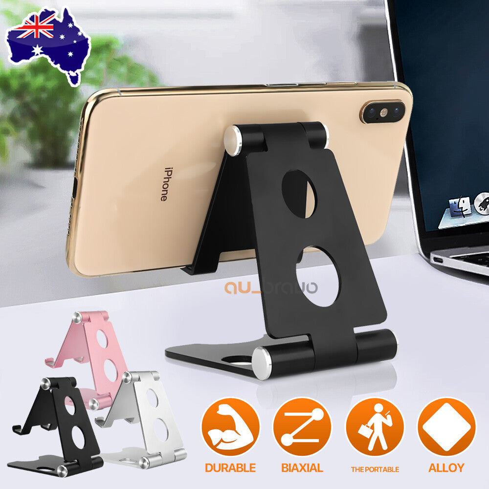 Cell Phone Aluminum Table Desk Stand Holder Universal For Mobile Phone PC Tablet