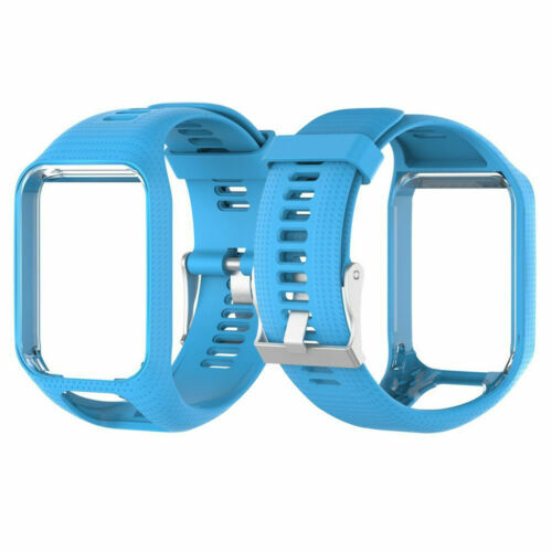Replacement Silicone Band Strap for TomTom Runner 2 / 3 Spark/3 Sport GPS Watch