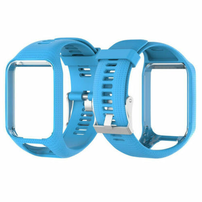 Replacement Silicone Band Strap for TomTom Runner 2 / 3 Spark/3 Sport GPS Watch