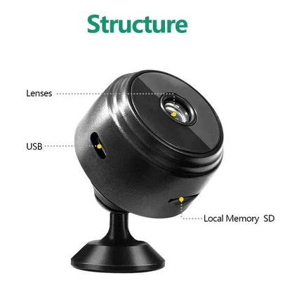 Mini Wifi Wireless IP Surveillan Camera 1080P HD Security Cam Network Monitor AU