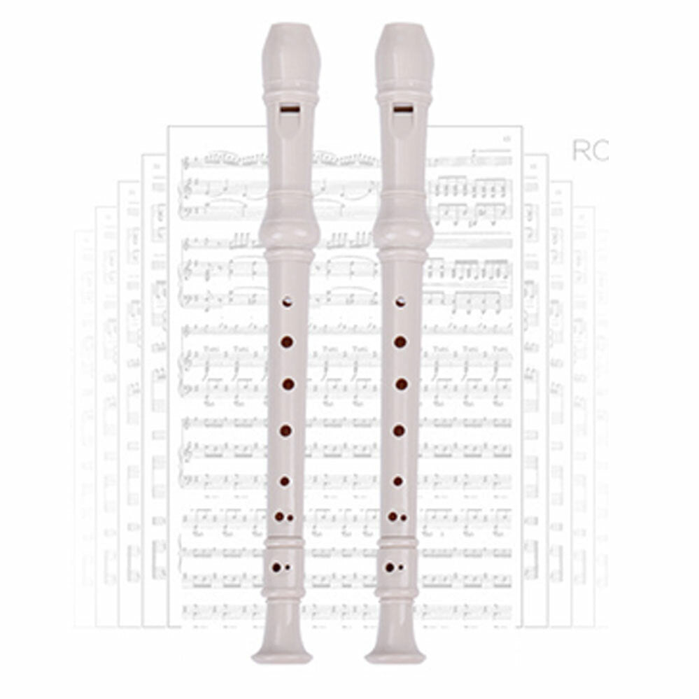 8-hole Instrument with Music Recorder Soprano Colorful Descant Cleaning Rod