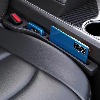 2X Black Car Seat Gap Strip Crevice Organizer Storage Filler Compatible with Toyota RAV4