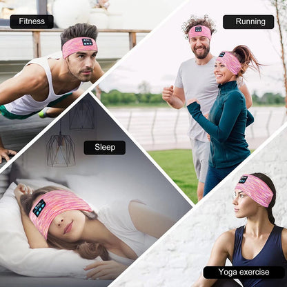 Sleep Headphones Bluetooth Wireless Sleeping Headband With Detachable Speaker