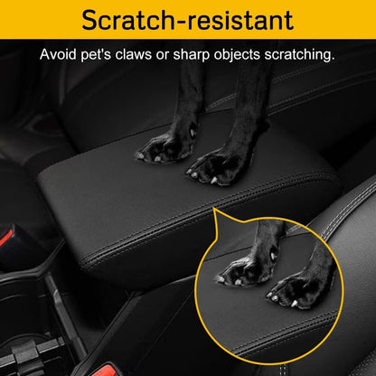 Car Center Console Lid Armrest Cover Custom Compatible with For 2019-2024 Subaru Forester