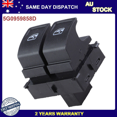 Electric Window Control Switch 5G0959858D Compatible with VW Golf 2013-2021 Crafter 2017