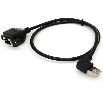 Angle Panel Mount Extension Cables RJ45 Cable Network Wire Ethernet LAN Cord