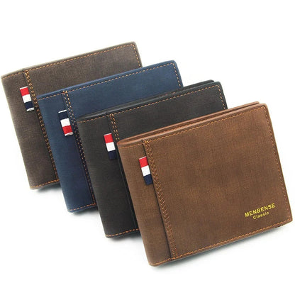 RFID Blocking Men's Wallet Leather Purse Money Cash Clip Credit Card Holder Au
