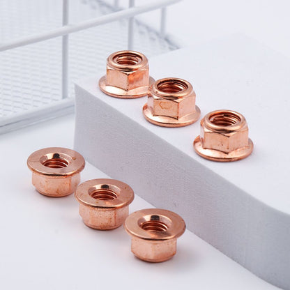 High Quality Tool Flashed Exhaust Copper M8 Nut 8mm Nuts High Temperature Nuts