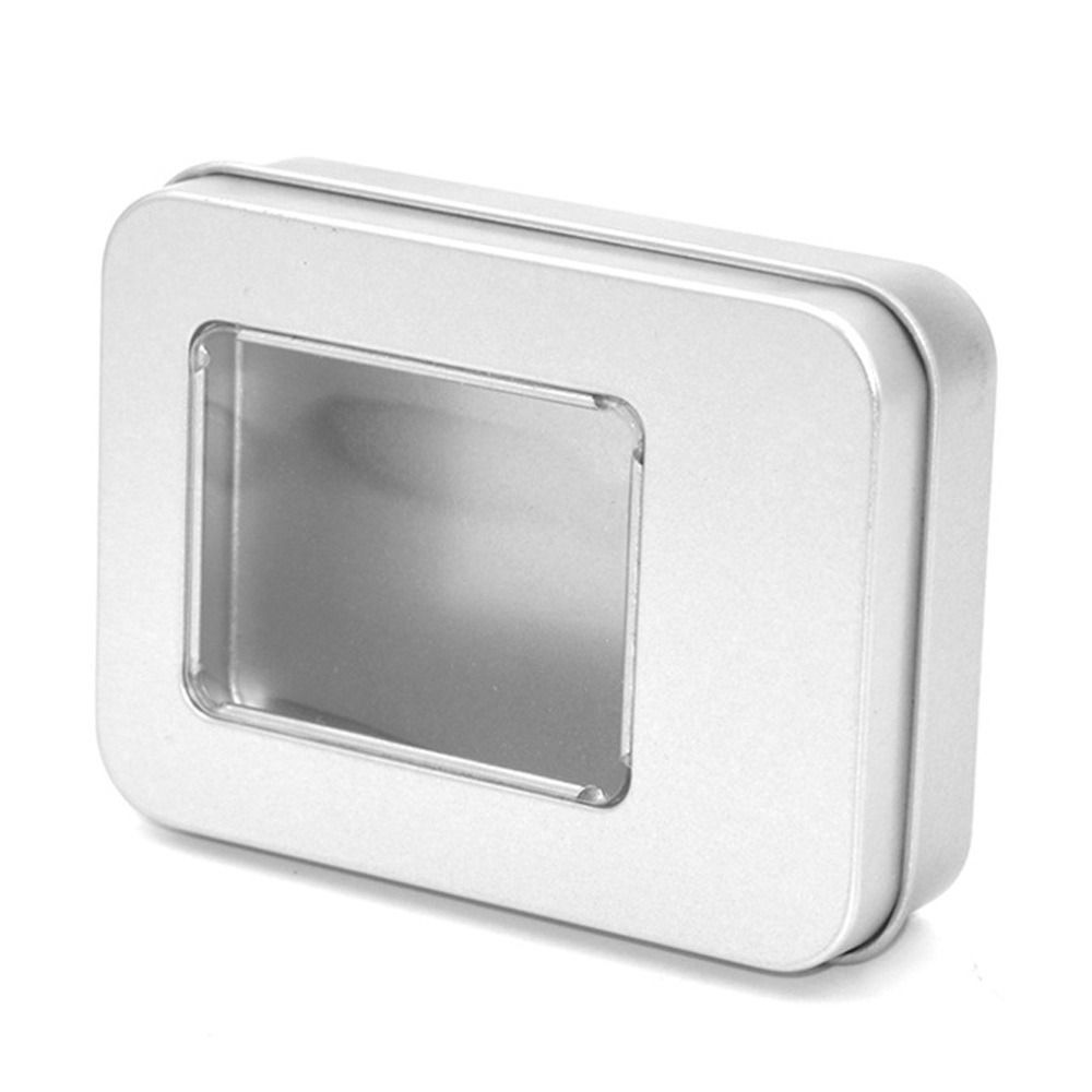 Empty Storage Box Multistyles Trading Card Case Small Tin Box  Candy