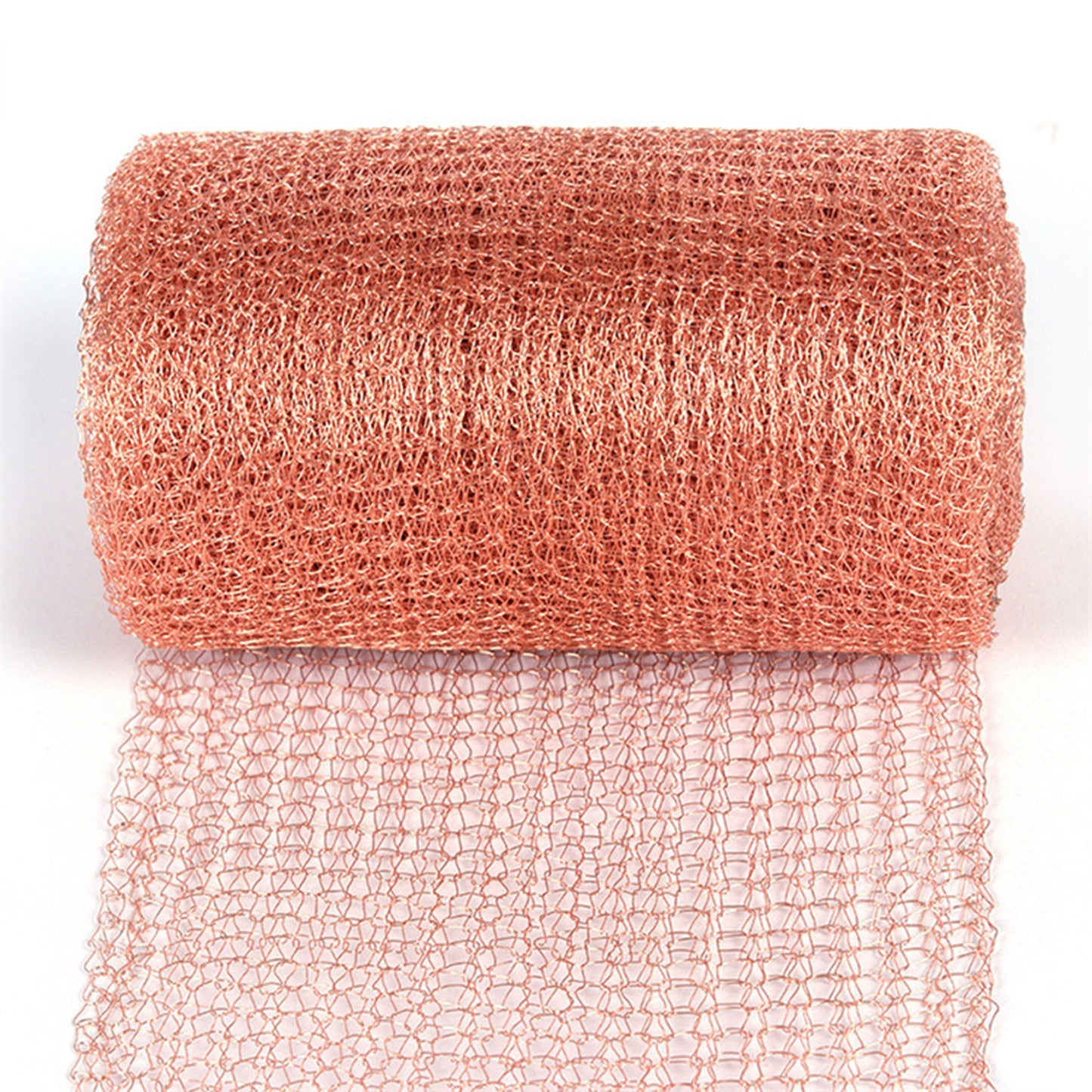 6/10 Metres Pure Copper Mesh Knitted Soffit Mesh Rats Rodent Slug Snail Control