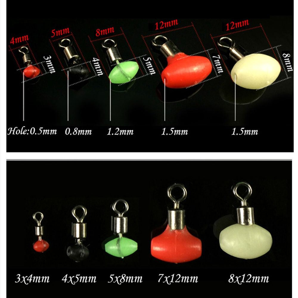 Fast Link Running Ledger Fishing Swivels connect Slider Beads Zig Pulley Clip