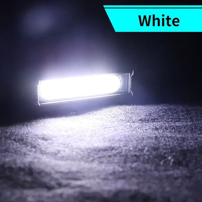 9W-LED Light Bar Slim Small Single Row Worklight Car Truck SUV Off Road Lamp New
