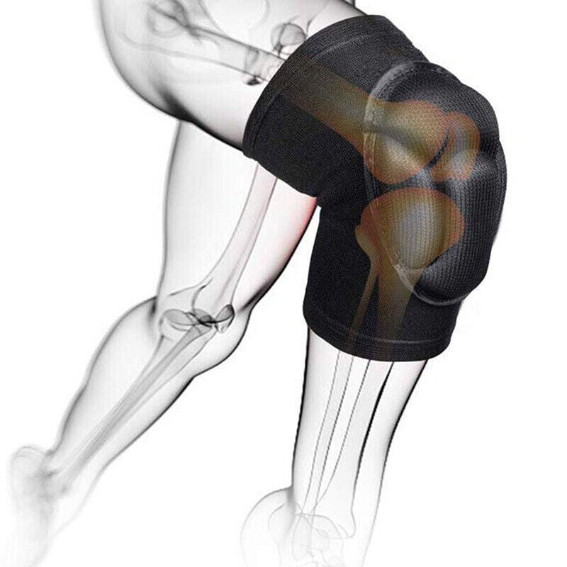 Knee Pad Crashproof Antislip Brace Leg Sleeve Protector Guard Support Men AU
