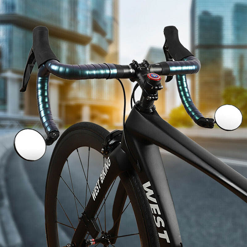 MTB Mountain Bike Rearview Mirror Bicycle Handlebar Convex Rear View Mirror AU