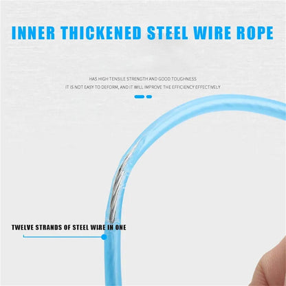 5-30m Cable Fish Push Puller Conduit Snake Cable Rodder Fish Tape Wire Guide