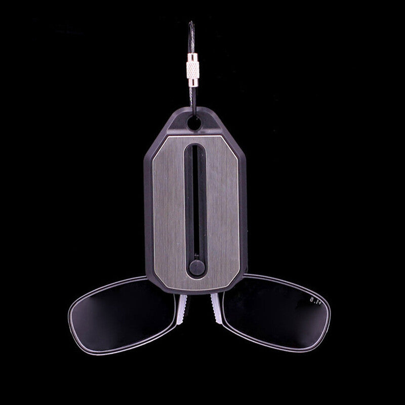 Thin Easy Carry Ultra Nose Clip Optics Presbyopic Ultralight Reading Glasses AU