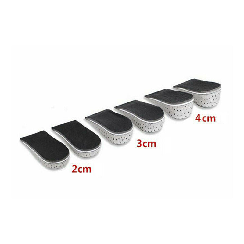 Unisex Insole Heel Lift Insert Shoe Pad Height Increase Cushion Elevator_Taller