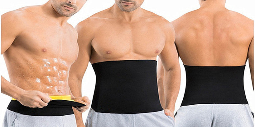 Men's Weight Loss Belly Belt Waist Corset Tummy Slimming Body Shaper Trainer Gym