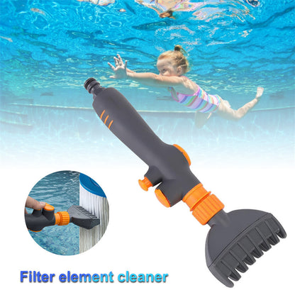 Cleaning Tool Water Wand Tub Spa Filter Swimming Pool Cartridge Cleaner Brush