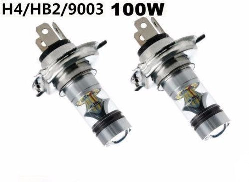 2 PC H7 60W LED Amber /White /Ice blue /Blue Projector Fog Driving Light Bulbs