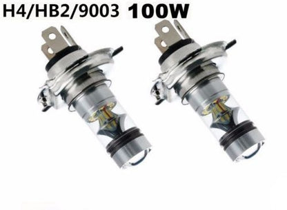 2 PC H7 60W LED Amber /White /Ice blue /Blue Projector Fog Driving Light Bulbs