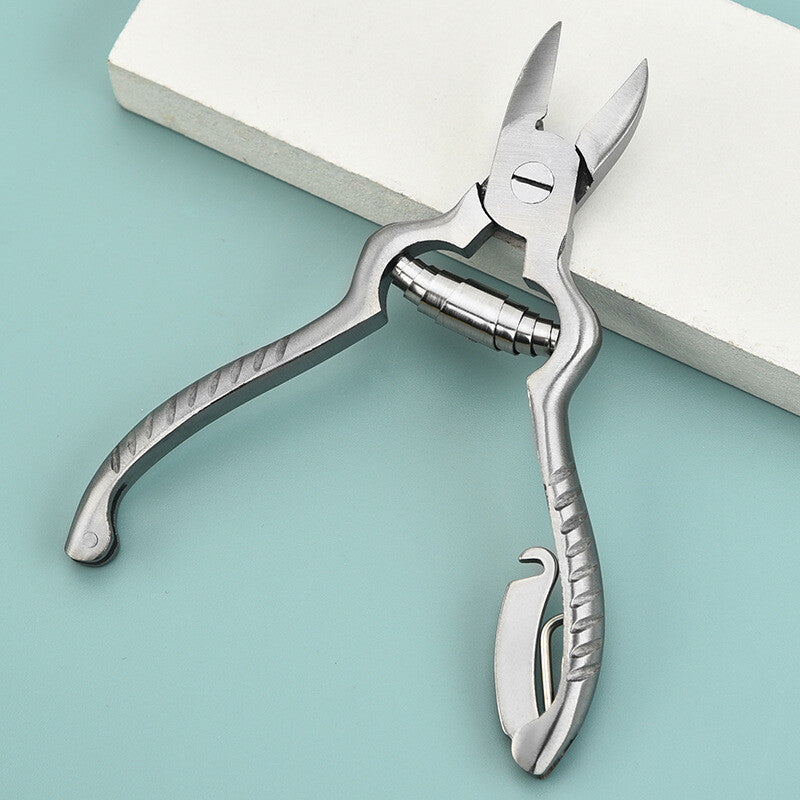 Professional Heavy Duty Steel Toe Nail Clippers Thick Nails Plier Podiatry Tool
