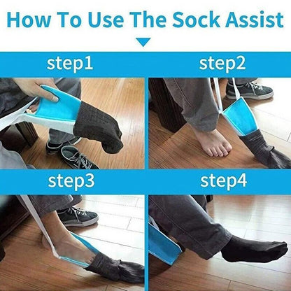 Sock Aid Sock Slider Aide Tool Stocking Helper For Seniors, Disabled, Pregnant