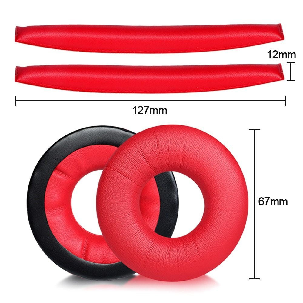 Earmuff For Sennheiser HD25 Replacement Earpads Ear Pads Leather Earphone Case