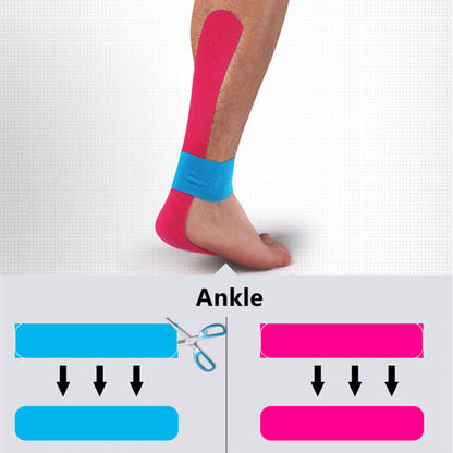 Therapeutic Elastic Kinesiology Tape Athletic Rock Sport Recovery Muscle Bandage