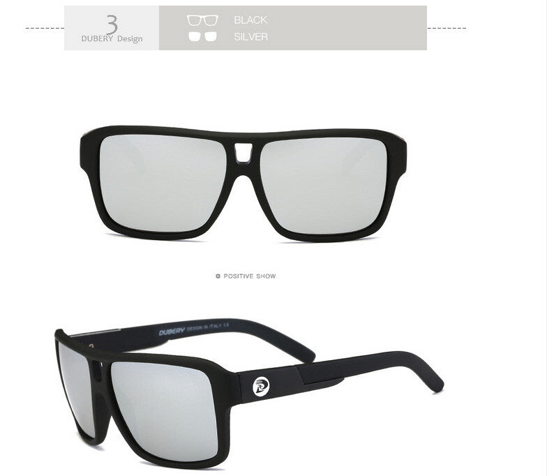 DUBERY Sunglasses Polarized UV400 Driving Sport Outdoor Fishing Mens Eyewear AU