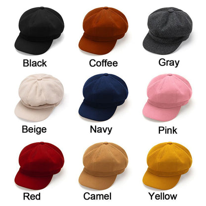 Baker Boy Hats Visor Hat Newsboy Cap Painter Cap Beret Hat