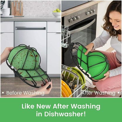 Hat Washer Baseball Hat Cleaner Cap Washer Hat Washing Cage Holder Frame AU