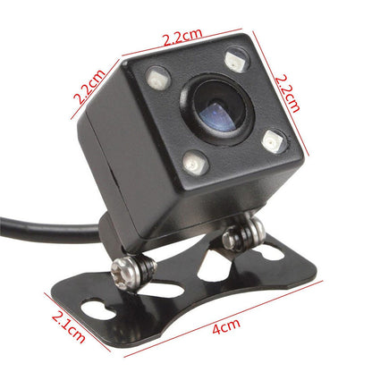 HD Car Rear View Camera Night Vision Wide Angle Reverse Parking Camera 12V IP67