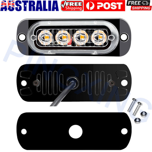 Super Bright LED Car Truck Emergency Beacon Warning Hazard Flashing Strobe Light