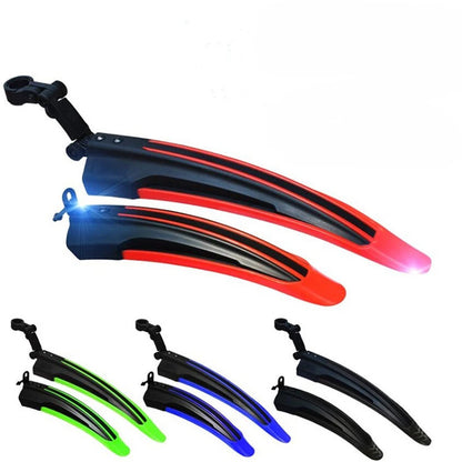 2 Pcs Bicycle Fenders Mountain Road Bike Mudguard Rear Mud Guard Wings for Bicyc