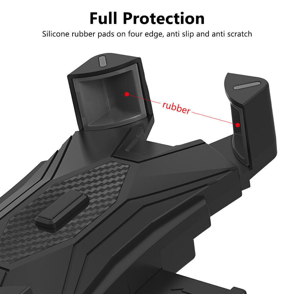360° Rotation Mobile Phone Holder Handlebar Mount for Motorcycle Bicycle Bike