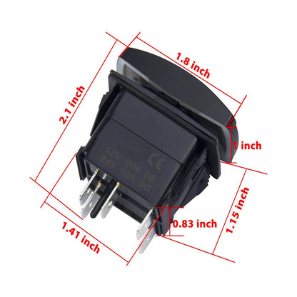 Rocker Switch 23 Styles Blue fit ARB Carling style LED Car Boat 12v Spot Light