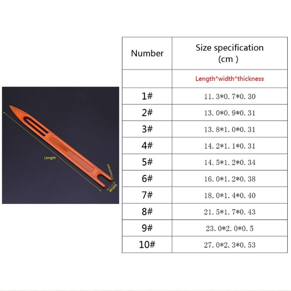Tool Weaving Fishing Netting Needle Line Shuttles Mending Repair Net Equipment
