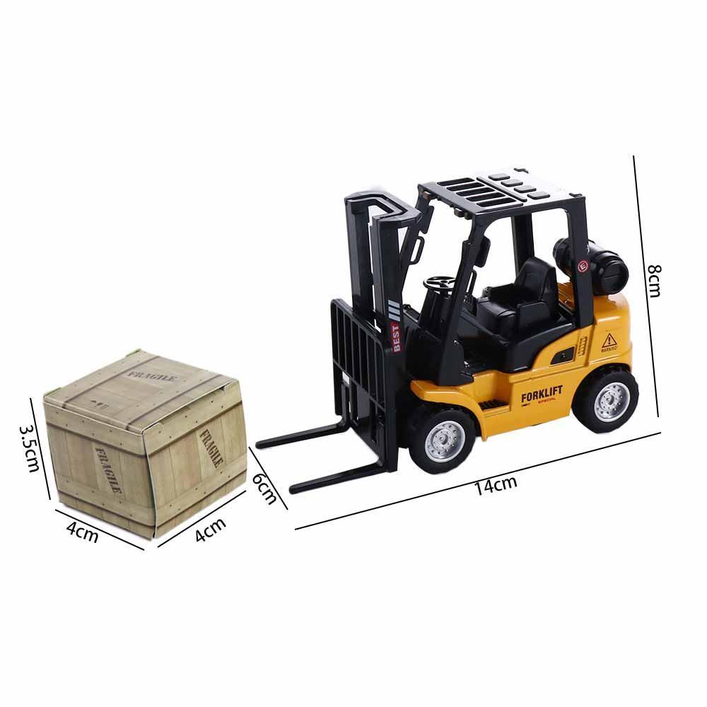 Interactive Toy Vehicle Construction Forklift Friction Toy,Model Pallet Kid Gift