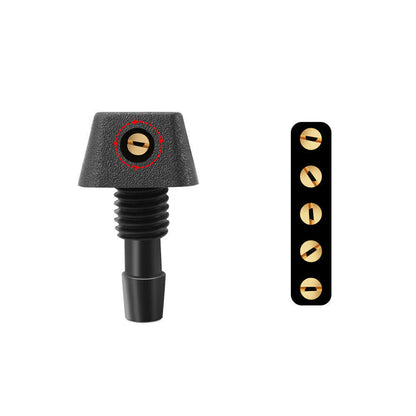 4X Compatible with Mitsubishi Car Front Windscreen Sprinkler Sprayer Wiper Washer-Nozzle Jet
