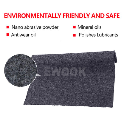 New 6 Pcs Nano Sparkle Cloth for Car Scratches Nano Magic Cloth Scratch Remover