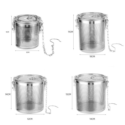 Kitchen Tools Seasoning Cage Stainless Steel Basket Filter Bag Spice Basket