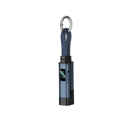 65W 4 in 1 Digital Display Super Fast Charging Keychain Data Cable Intelligent D