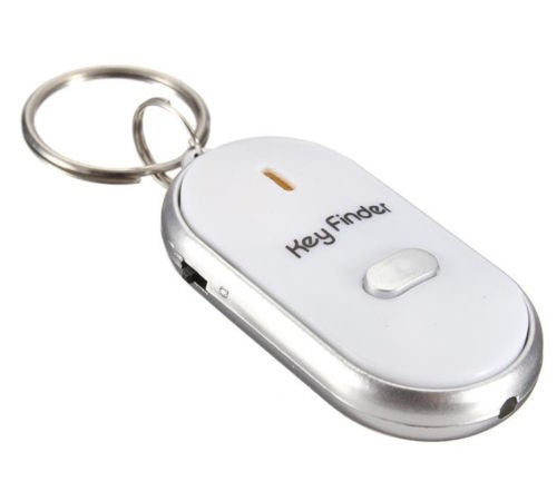 Key Finder Keychain LED Flash Beep Sound Control Locator Whistle Remote AU New